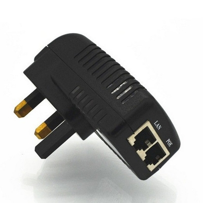 DC 48V 0.5A Wall Plug POE Injector Ethernet Adapter for IP Phone/Camera Power Supply US