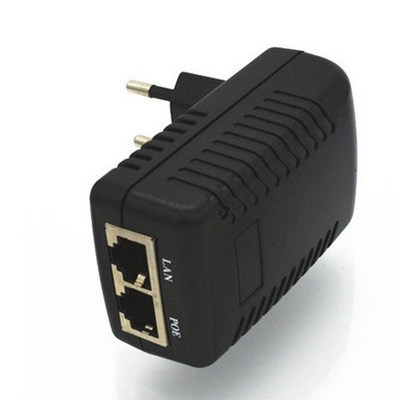 DC 48V 0.5A Wall Plug POE Injector Ethernet Adapter for IP Phone/Camera Power Supply US