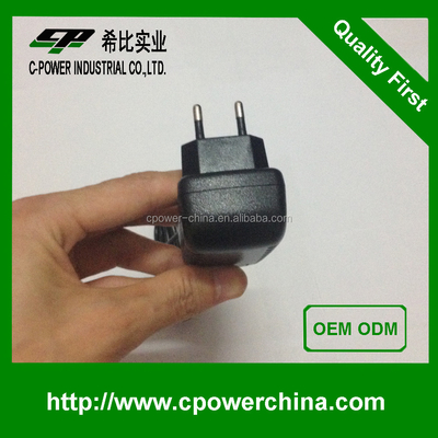 DC Output Type C-Power Supply 12V 1A AC DC Power Adapter 1000mA PSU 12W for US EU Plug