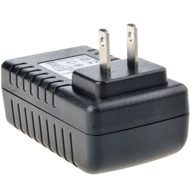 Black 24V 1A Wall Plug POE Injector Ethernet Adapter IP Phone Camera Power Supply 24 V
