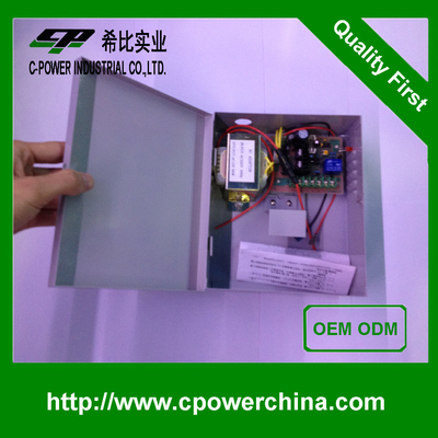 Line Interactive 12V 5A UPS Power Door Access Control Power Supply with Battery Backup