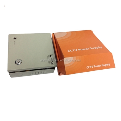 12V DC 3A 4CH CCTV Camera Power Supply Box with Customizable Output Channels