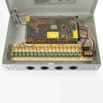 18 Port Power Supply CCTV Camera 10a with Constant Voltage Output and Multiple Ports