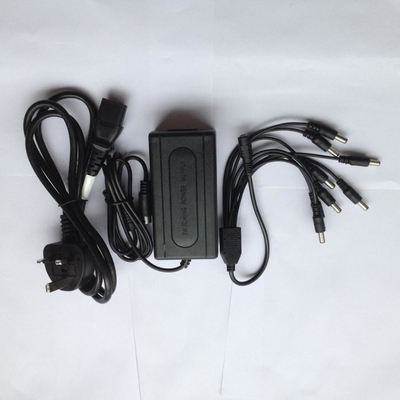 LCD Monitor CCTV Cameras C-Power Supply 4 Ports Split DC Cable 12V DC 5A 60W AC DC Adapter