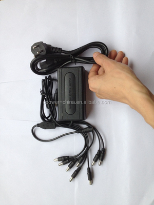 LCD Monitor CCTV Cameras C-Power Supply 4 Ports Split DC Cable 12V DC 5A 60W AC DC Adapter