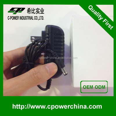 DC Power Supply 5V 12V 24V Output Type Black 500mA 1A 2A Adapter for Electronic Devices