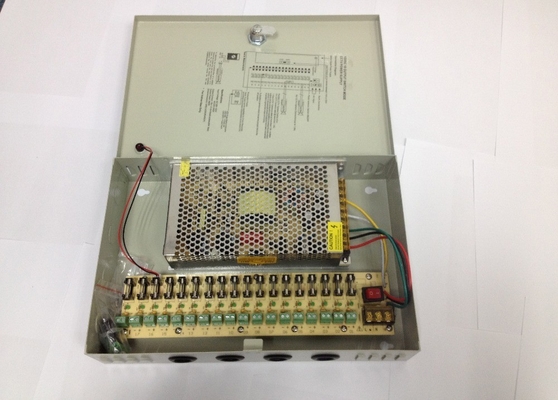 High Frequency 12V 10A 120W 18ch CCTV Camera Switching Power Supply with CE ROHS FCC