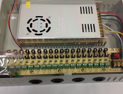 Protections Short Circuit Overtemp Overload Overvolt 12V 30A Power Supply Box for CCTV