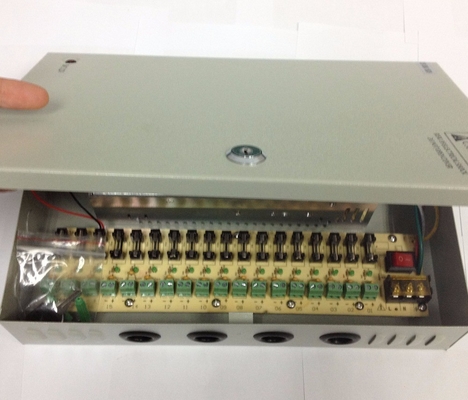 Protections Short Circuit Overtemp Overload Overvolt 12V 30A Power Supply Box for CCTV