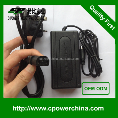 CE Certified Desktop Type 12VDC 3A 4A 5A 10A Power Supply Converter AC100V-240V Adapter