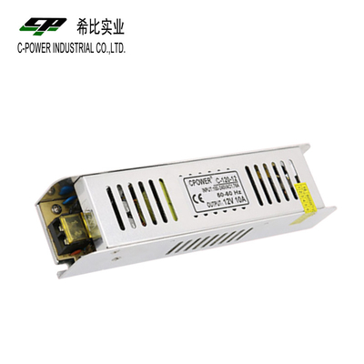 12V 10A AC/DC Switching Power Supply for CCTV Camera or LED Lighting 88% Efficiency