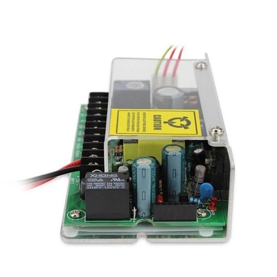 Door Access Control Power Supply 100-240v AC 12v DC 5A with Backup Battery Interface