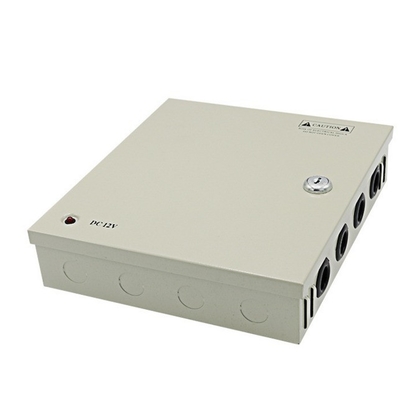 Secure Your Property with CCTV 9CH Security Camera Power Supply Box DC 12V 15A 180w