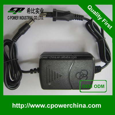 Black White 12V 2A 24V 1A Power Supply Adapter for LED Strip Light DC Output Type