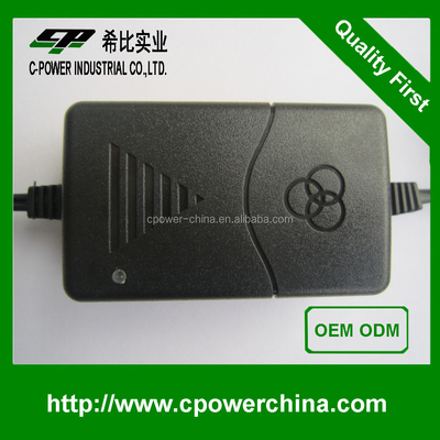 Black White 12V 2A 24V 1A Power Supply Adapter for LED Strip Light DC Output Type