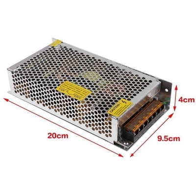 110V 10A 24vdc 120w Adapter 12V CCTV Switching DC Power Supply and Durable Electronics