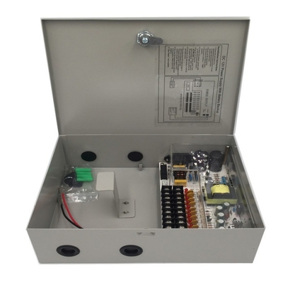 AC 110V 220V Input Voltage 12V 10A 9CH UPS Power Supply with Battery Backup by C-Power