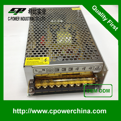 Compact and Durable 12v dc 10amp 5a Industrial Bench Power Supply with 199*98*42 Size