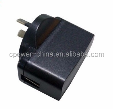 100-240vac Input Voltage Black Mechanical USB AC DC Power Bank Adapter for Products