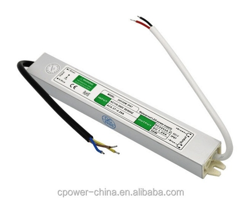 30W DC 24V 12V LED White Strip Driver Transformer Module IP67 Waterproof Power Supply Adapter