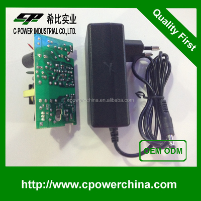 DC Output Type 12v 2a 24v 1a 24w TS-1012C AC/DC Adapter/Power with CE Certificate
