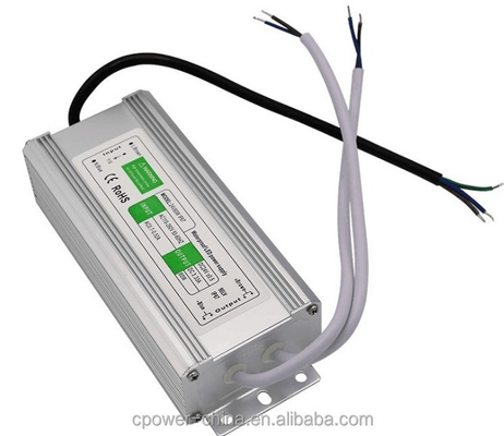 Waterproof 80W 45W 50W 60W 100W 120W DC12V/24V LED Power Supply Transformer IP67/IP66