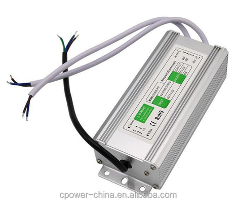 Waterproof 80W 45W 50W 60W 100W 120W DC12V/24V LED Power Supply Transformer IP67/IP66