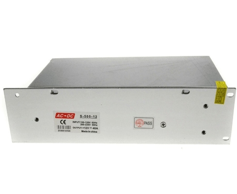 12v 50a 500w Power Supply with Overload Voltage Protection and 50/60Hz Output Frequency