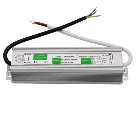 Waterproof 50w Transformer Power Supply LED Driver DC12V Single Output for Outdoor