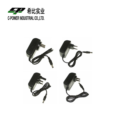 12V Output Voltage AC DC Power Adapter Efficiency 90% for 110V 220V Manufacturing