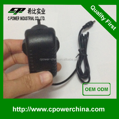 12V Output Voltage AC DC Power Adapter Efficiency 90% for 110V 220V Manufacturing