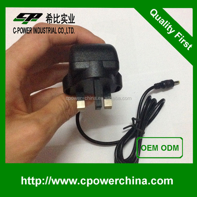 12V Output Voltage AC DC Power Adapter Efficiency 90% for 110V 220V Manufacturing