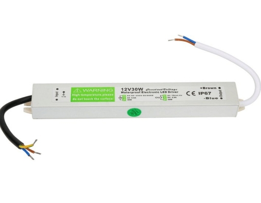 DC 12V/24V IP66/IP67 Waterproof 30W LED Driver for LED Strip LED Lighting Power Supply