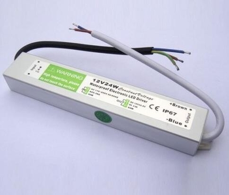 Waterproof Power Supply AC110-265V to DC 12V/24V 24W LED Driver Converter for LED Signs
