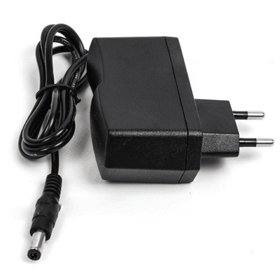 DC Output Type Black Plastic 12V Adapter 6W 12W 1A 0.5A 12 Volt 0.5 Amp Power Supply