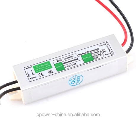 Waterproof 10W LED Power Supply for LED Strip 24V Single Output Type 86% Efficiency