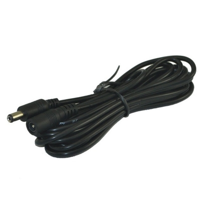 12V Male to Female 2.1x5.5MM Extension Power Cable for CCTV Camera Copper Conductor