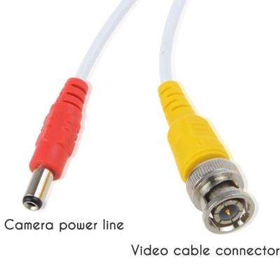 LOW VOLTAGE BNC DC Video Power Cable Extension for CCTV DVR Video Security Recorder Camera