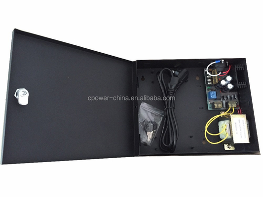 240V Battery Power Supply Output Current 5A Protection Over-voltage for Access Control