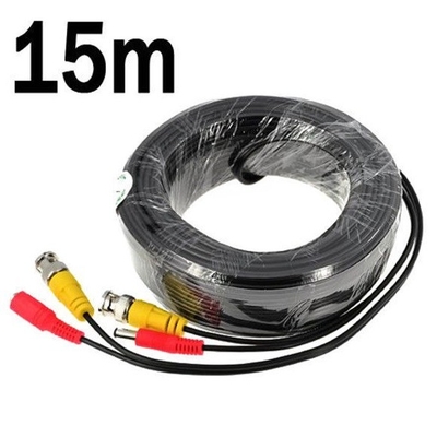 CCTV Security Camera Extension Cable 5-30M BNC Video DC Power Supply for Surveillance