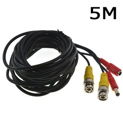 CCTV Security Camera Extension Cable 5-30M BNC Video DC Power Supply for Surveillance