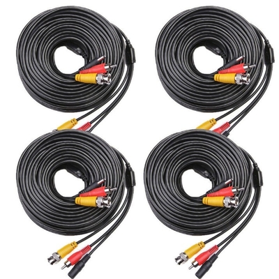 Professional PVC Jacketed CCTV Video/Power/Audio Extension Cable for Telecommunication