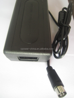 Indoor 4pin Din 12V 3A 36W Desktop DC Power Supply Adapter with AC Cable