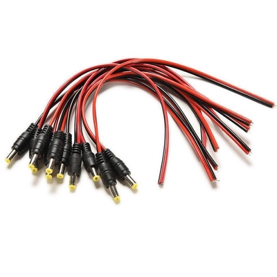 CE ROHS Certified Female DC Power Cable Extension Cable for CCTV Security Camera System