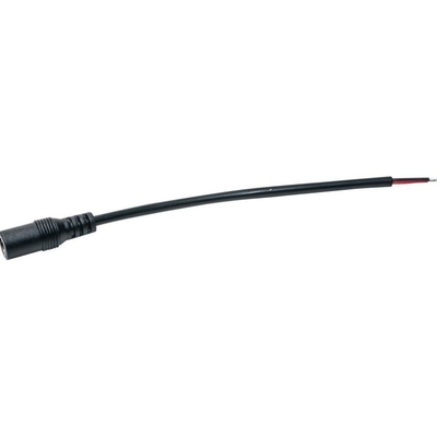 18 AWG DC Power Pigtail Cable 2.1mm x 5.5mm Barrel Plug Wire Male Female for 220-240V