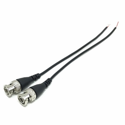C-Power Metal White BNC Connector Extension Cable for CCTV Male End Type Stripped