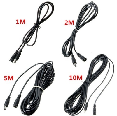 1M 2M 3M 5M 10M Length CCTV DC Cable with Male and Female Connector