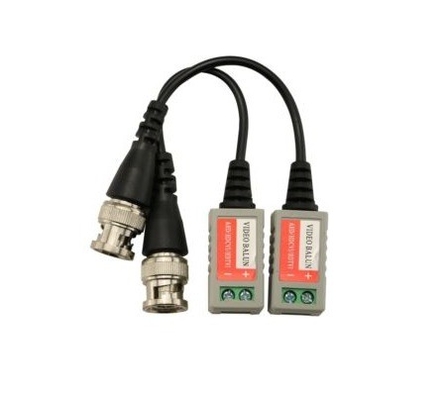 PVC Coated Connector Pigtails via CAT5e Cat6 UTP Cable Video Balun System