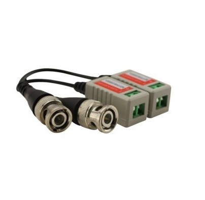 PVC Coated Connector Pigtails via CAT5e Cat6 UTP Cable Video Balun System