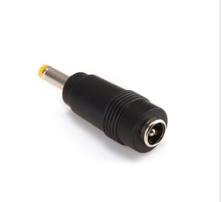 Black ADAPTER for DC Power Plug 5.5x1.7mm Male to 5.5x2.1mm Female Jack Connector